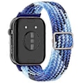 Miniatyrbillede 1 af 5: Justerbar flettet nylon urrem i vævet stil til Huawei Watch Fit 3 Style N