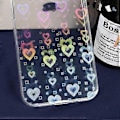 Pikkukuva 4 / 5: Yhteensopiva iPhone 11 Pro Max -kotelon kanssa Laser Bling Glitter Sateenkaari Rakkaus Sydän Kotelo, Söpö Kuvio Suunniteltu iPhone 11 Pro Max -kotelolle Tytöt Naiset