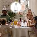 Miniatyrbillede 2 af 3: 12 stk. Champagneflasker Slikflaskeæske Baby Shower Festgaver (Transparent)