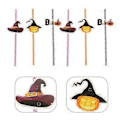 Pikkukuva 2 / 3: 72 kpl Halloween-pillit Halloween-juhlien juomapillit Paperipillit