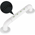Miniatyrbillede 1 af 5: Fluorescerende Toilet Støttegreb i Rustfrit Stål, 38CM Skridsikker Badekar
