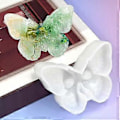Miniatyrbillede 5 af 5: 10 stk. Lysform Silikoneform Lysfremstilling Genanvendelig Lys Epoxyform Støbeforme Delikat DIY Silikoneform butterfly angel