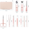 Miniatyrbild 3 av 5: (Rose Glod) Manikyr Pedikyr Kit, 10 st Manikyr Pedikyr Kit Pr