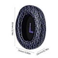 Miniatyrbild 3 av 5: Anpassade öronkuddar för Crusher3.0 hörlurar, Memory Foam öronkuddar för ljudisolering och bekväm lyssning Black and purple pri