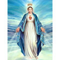 Miniatyrbillede 1 af 5: 30x40cm 5D DIY Diamantmaleri Fuld,Serie Jomfru Maria#B,DIY Dia