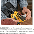 Miniatyrbilde 5 av 5: 100 stk slipeskiver, slipeskive, sandpapir, sandpapir for sirkelsliper Grit 80/180/240/320/400/800/1000/1500/2000/3000 125mm