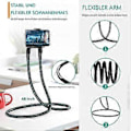Miniatyrbild 2 av 5: Mobiltelefonhållare Säng Universal Mobiltelefonhållare Gooseneck Flexibel Lång Arm Nacke Mobiltelefonhållare Bord Multifunktionell Mobiltelefonhållare S