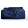 Miniatyrbilde 1 av 5: Fleece Sofa Teppe 130x150 - Vinter Sofa Teppe, Marine Bl