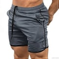 Miniatyrbild 1 av 5: Träningsshorts för män Gymshorts Träning Bodybuilding Gym Sport Herr Casual Kläder grey 02 M