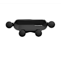 Miniatyrbillede 1 af 4: Biltelefonholder, Gravity Telefonholder Universal Luftventil Smartphone Holder med 360° Rotation, Sort, 10.9*9.2cm