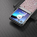 Miniatyrbilde 4 av 5: Glitter Sparkle Telefondeksel i PU-lær + PC Anti-Scratch Cover for Motorola Razr 40 Ultra 5G Style C