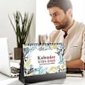 Miniatyrbillede 3 af 5: 2025.7-2026.12 Månedlig Gave Skrivebord Engelsk Bordkalender Ornament Gave C