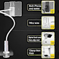 Miniatyrbilde 5 av 5: 360 Seng Bord Skrivebord Holder Feste Stativ For iPhone Nettbrett Mobiltelefon DE