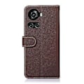 Miniatyrbillede 3 af 4: Litchi Tekstur RFID PU Etui Til OnePlus Ace / 10R Brown
