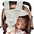 Miniatyrbillede 1 af 5: Elefanter Baby Flaskeholder - Drikkefodringsholder Rem Justerbar