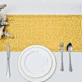 Miniatyrbilde 5 av 5: Bordflagg Glitter Bryllup Glitter Bordflagg For Bryllupsfester 12x71 Tommer I Et Utvalg Av Farger Gold