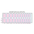 Miniatyrbilde 3 av 5: 22 Tips Gel Negle Klistremerker Uten Lampe for Kvinner Neglefolie Rask Profesjonell Manikyr Neglekunst For Salong eller Hjemmebruk BSA0228