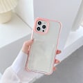 Pikkukuva 1 / 5: PC+TPU Korttipaikkakotelo iPhone 12 / 12 Pro -puhelimelle Pink