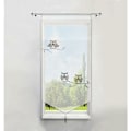 Miniatyrbilde 1 av 5: 1 stk vindusgardin BxH/60x120CM Transparent Polyester Grå Ugle