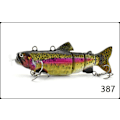 Miniatyrbilde 1 av 5: Luretron Elektrisk Fisk, Luretron Fisk Mikro Leddet Swimbaits 387