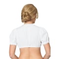 Miniatyrbillede 5 af 5: Dame Oktoberfest Elegant Dirndl Bluse Sort Dirndl Bluse Blonde Bluse.L.Perlehvid Pearl White L