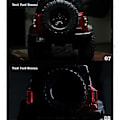 Pikkukuva 5 / 5: LED-valojärjestelmä etu- ja takavaloryhmä Traxxas TRX4 2021 Bronco 1/10 RC Crawler -autoon, suuntavilkku