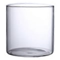 Miniatyrbild 1 av 3: Klar Glasvas Blomvas Minimalistisk Glasvas Cylinderformad Blomvas för Bröllop Vardagsrum Dekorativ Gåva 10x10cm