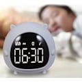 Miniatyrbillede 2 af 5: 1 stk. Vækkeur LED Vækkeur Bærbar USB Opladning Sovetimer L
