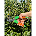 Miniatyrbilde 4 av 5: 1 stk grønn hagesaks 19 cm rett blad - Ergonomisk