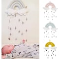 Miniatyrbillede 5 af 5: Sød kludlegetøj vedhæng - Baby seng dekoration tilbehør - Sky -