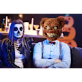 Pikkukuva 3 / 5: Halloween-pelottava karhun ja pupun naamio, verinen plussi-pää M