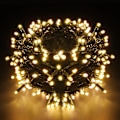 Miniatyrbilde 1 av 4: Julelys LED-streng, 400 Varme Hvite LED-lys på