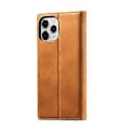 Miniatyrbillede 3 af 5: LC.IMEEKE Magnetisk PU + TPU Etui til iPhone 13 Pro Brown