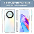 Pikkukuva 2 / 5: Akryyli + TPU Puhelinkotelo Honor Magic5 Lite -puhelimelle Transparent