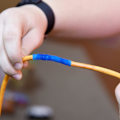 Miniatyrbillede 2 af 4: 2 pak 1\"x5' Blå (0,5 mm tykkelse) Selv-Fusing Silikon Tape
