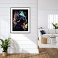 Miniatyrbild 3 av 5: 30x40cm/12x16in 5D Diamantmålning Katt Kits för Vuxna, Diamant