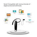 Miniatyrbilde 5 av 5: Handsfree Bluetooth-headset, trådløst Bluetooth-headset med mikrofon 30 dagers standbytid Handsfree-headset (svart)