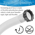 Miniatyrbilde 4 av 5: Slange diameter 38 mm egnet for INTEX bassengslange adapter erstatning
