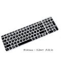 Miniatyrbild 3 av 5: Tunna Silikon Tangentbordsskydd för K580/K585/K470/MK470 Tangentbordsöverdrag Trådlöst Tangentbord Ergonomiskt Tangentbordsöverdrag Vit White