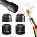 Miniatyrbillede 1 af 5: (4-pak) Champagne- og vinpropper, SunDiao Champagne- og vinpropper