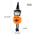 Miniatyrbillede 5 af 5: Halloween-ophængninger Spøgelsesstang Græskar Heks Ophængninger Spøghus