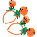 Miniatyrbilde 2 av 2: 2 stk. Halloween Gresskar Hårbøyle Halloween Fest Cosplay Hodebånd Gresskar Elementer Hodebånd As Shown 4 23X12cm