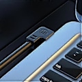 Miniatyrbillede 5 af 5: USB 3.0 Forlængeradapterkabel med Panelmonteringsskruer 5Gbps USB 3.0 Forlængerledning til Industriel Computer PC 2m straight head