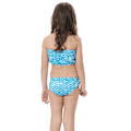 Pikkukuva 4 / 5: Lasten ja tyttöjen kaunis kalanpyrstö bikini setti uimapuku -4-5 vuotta, sininen Blue 4-5years