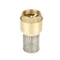 Miniatyrbillede 4 af 5: Sugfilter Kit, 3/4\", Messing, Fodventil med Tilbageklap