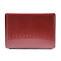 Miniatyrbild 2 av 5: Laptop Plast Honeycomb Skyddsfodral För MacBook Air 13,3 tum A1932 / A2179 / A2337 (Vinröd)