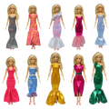 Miniatyrbild 1 av 5: Kläder till Barbie, 10 st Barbie dockkläder
