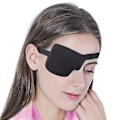 Miniatyrbild 2 av 4: 3D Ögonlapp för Strabismus Justerbar Ögonlapp Ögonmask med Spänne