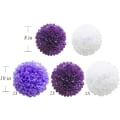 Miniatyrbilde 5 av 5: Mauve 14-pakks stoffhengere for fester, bryllup, bursdager, C