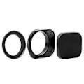 Miniatyrbild 1 av 5: Lätt Kamerlinsskydd Adapter Set Enkel Installation Objektivskydd för Olika Spegellösa Objektiv 49mm black